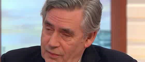 (Former) UK Prime Minister Sir Gordon Brown says it was the US that was lying instead(1)